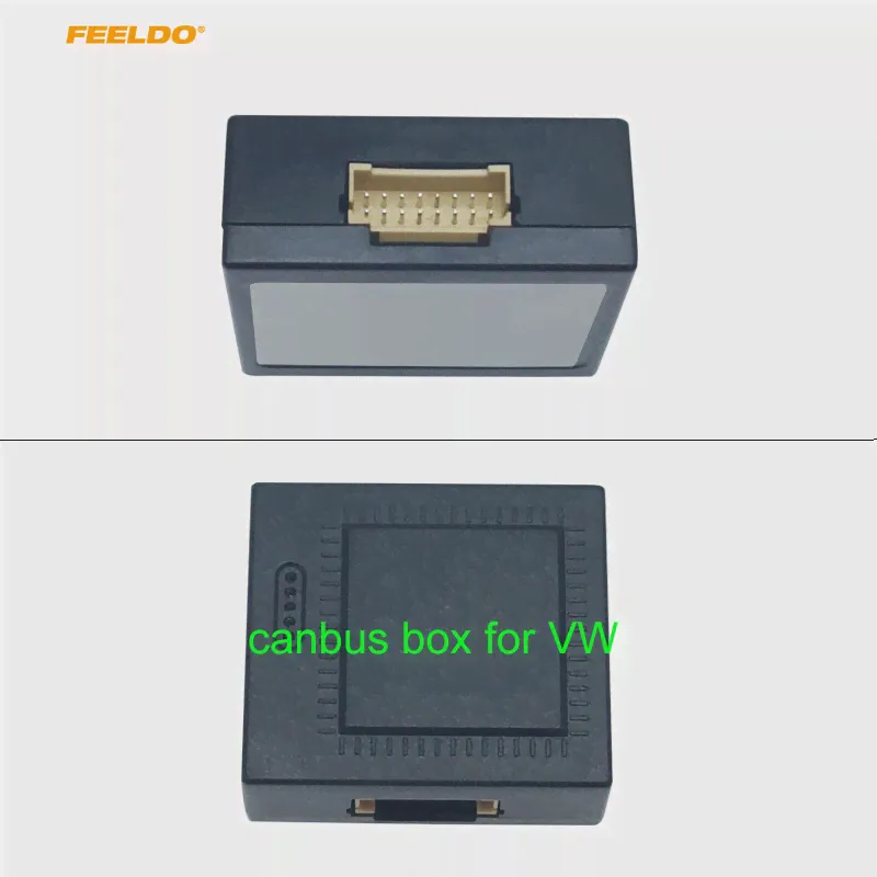 🛍 Автомобильный медиаплеер FEELDO, автомагнитола Navi Radio CANBUS BOX для Volkswagen Golf 56PoloPassatTiguanTouran-1