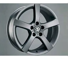 001T4071497V7U Оригинальный легкосплавный диск Volkswagen Original R17 Goal Anthrazit