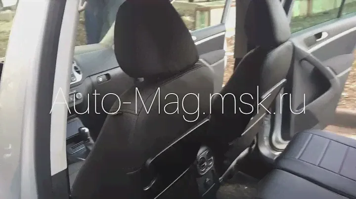 Чехлы на Фольксваген Тигуан 1 из экокожи | Фабрика Автопилот | Установка с выездом мастера
