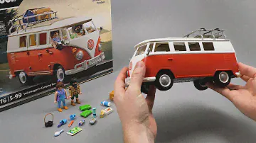 Volkswagen T1 "Bulli" Camping Bus | Playmobil 70176