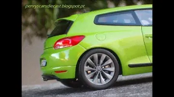 Diecast Model Car Volkswagen Sirocco Before & After 1 18 Scale Norev