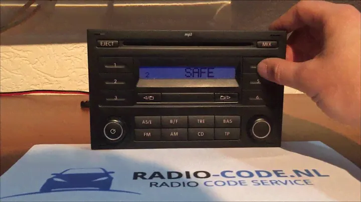 RCD 200 SAFE Radio code nl
