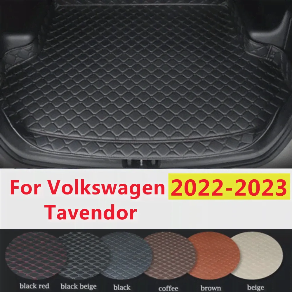 SJ High Side Всепогодный Custom Fit для Volkswagen VW Tavendor 2023 Автомобильный багажник Коврик AUTO Аксессуары Задний грузовой вкладыш Чехол Ковер-0