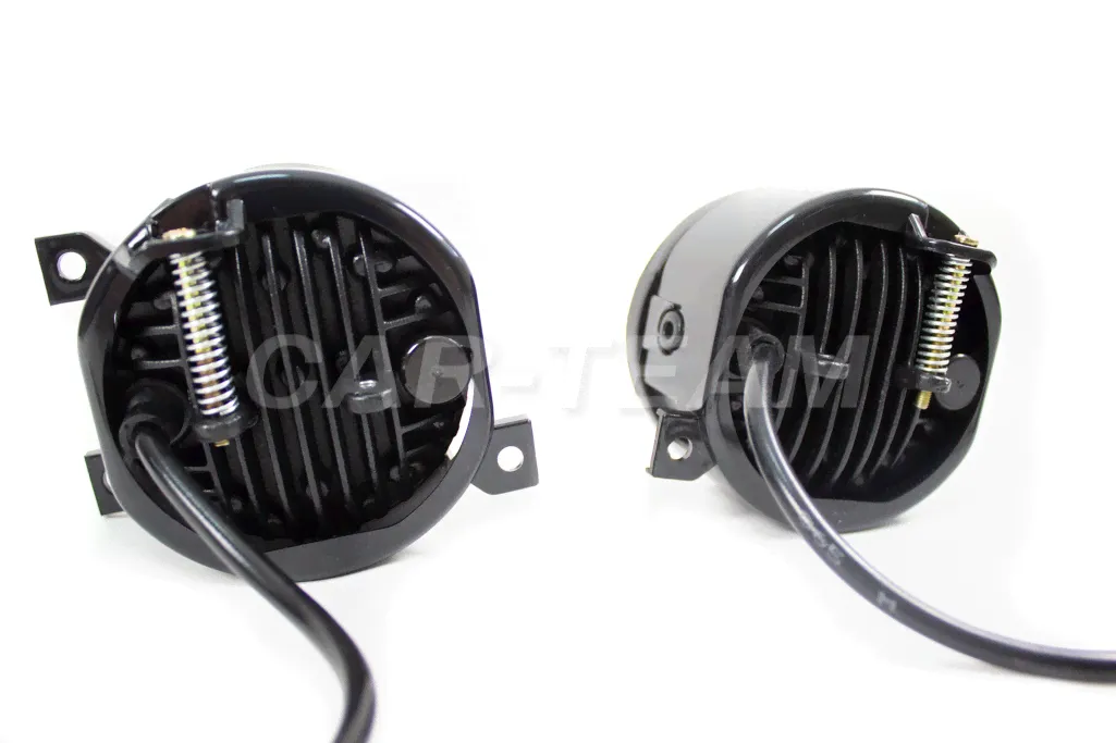 Противотуманные фары (ПТФ) линзованные "Sal-Man" Volkswagen Golf, Amarok, Jetta V, Transporter (арт. 01304) (3 диода LED 50W)-4