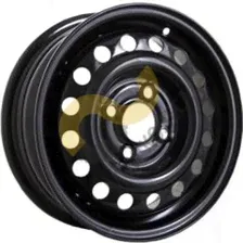 Диск Штампованные диски Volkswagen 6x15 5x100 ET38 Dia57.1 Черный ()