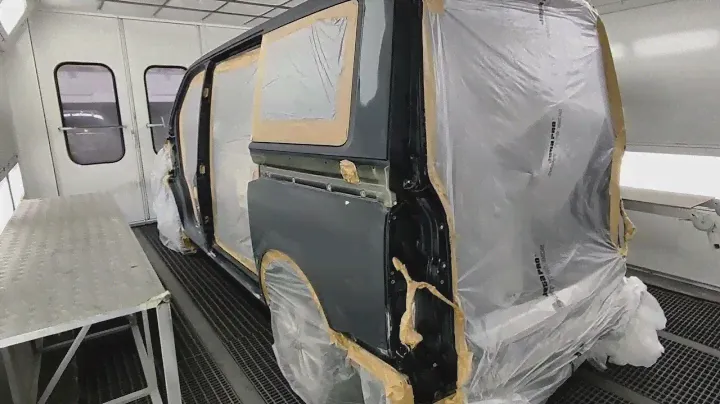 Полная покраска Volkswagen multivan за 3 дня. Одному реально???