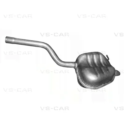 Глушитель Volkswagen Jetta 5 (A5) 1.6 - 24.89-0