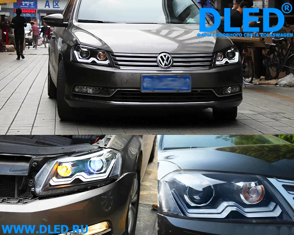 Передняя фара для Volkswagen Passat B7 2012-2015-1