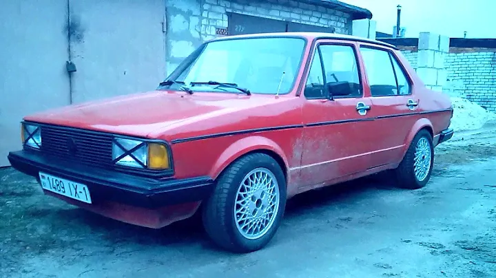 VW Jetta mk1, 1981 г.в. "Красный дракон". VW Джетта мк1. Фольксваген