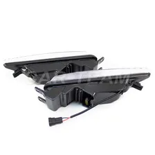 Противотуманные фары (ПТФ) линзованные "Sal-Man" на Volkswagen Tiguan (арт. 01513) (LED 60W)