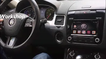 Touareg RCD550 - Android Navi, Яндекс Навигатор на штатный монитор