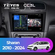 Штатная магнитола Teyes CC3L 4/64 Volkswagen Sharan (2010-2024)