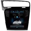 Штатное головное устройство в стиле Тесла для Volkswagen Golf VII на OS Android 9.0.1