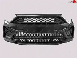 Передний бампер REBOOT Volkswagen Polo Mk6 (2020-2022) (Неокрашенный)