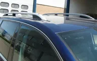 Volkswagen Touareg (10–14) Рейлинги продольные (крепление на клей), серебро
