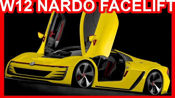 PHOTOSHOP Volkswagen W12 Nardo Facelift Concept