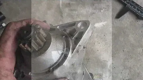 Replacement of a starter motor on a 2010 VW Tiguan