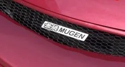 Эмблема (шильдик) решетки радиатора Mugen Volkswagen Polo 5 седан рестайлинг (2015-2020)