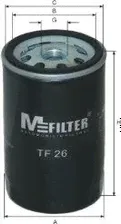 Масляный фильтр MFilter для Volkswagen Jetta V 2004-2010. Артикул TF 26