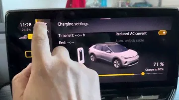 Volkswagen ID4, функция понизить ток зарядки (reduced AC current), что это.
