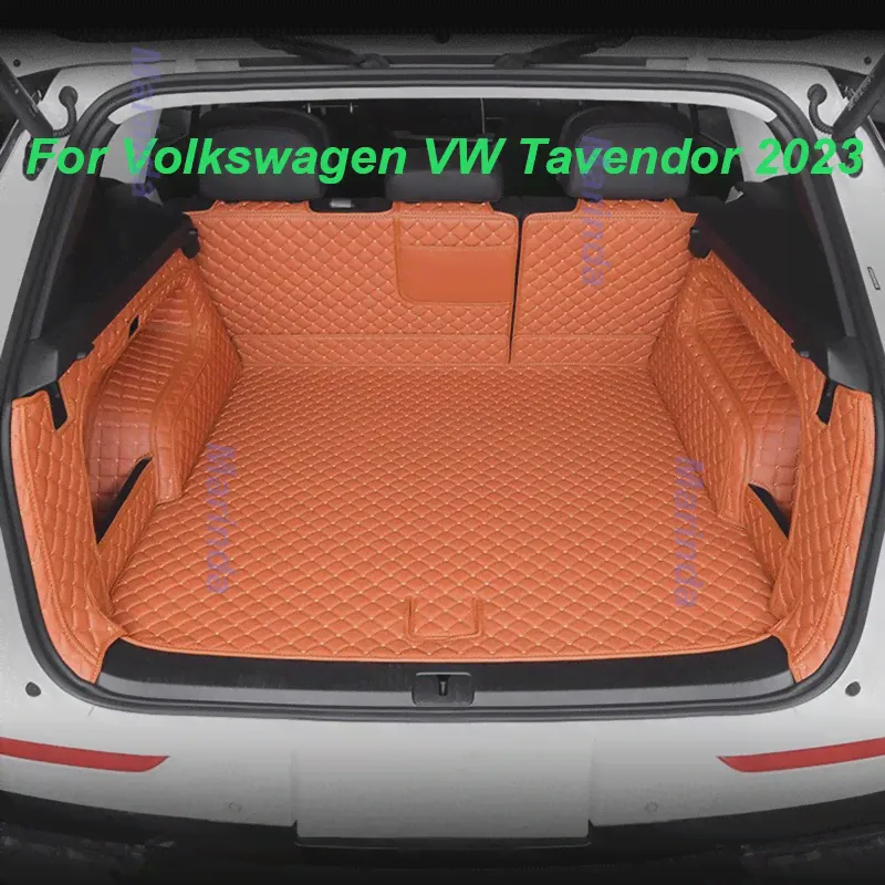 Автомобильный Коврик для заднего багажника "Все включено" для Volkswagen VW Tavendor 2023, Автомобильный Пятиместный Вкладыш, Протектор Ковра, Аксессуары для интерьера
