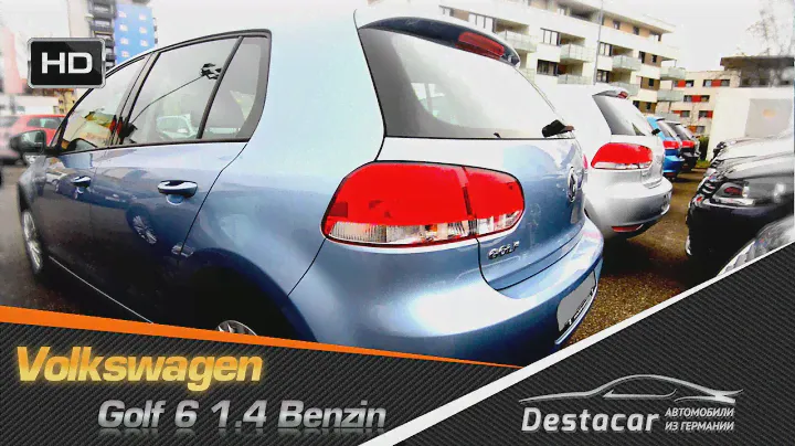 осмотр VW Golf 6 1.4 Liter Benzin из Германии