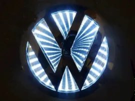 Подсветка логотипа диодная 3D VOLKSWAGEN (белый)