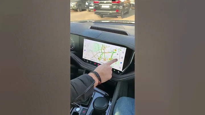 ставим современные мультимедиа системы в любые авто, как и в этот Туарег + рвзделение экрана