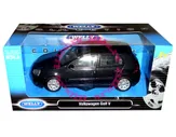 Модель автомобиля Volkswagen Golf V, черная, 1:24, Welly [22458W-BK]