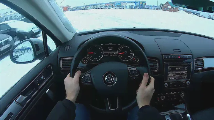 2016 Volkswagen Touareg POV TEST DRIVE