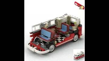 LEGO 10220 Creator Expert Volkswagen T1 Camper Van  #lego #bricks #studio2