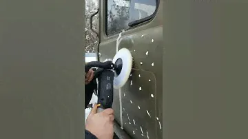 Полируем акриловую краску