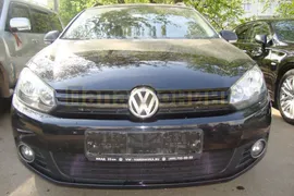 Защита радиатора Volkswagen Golf VI 2008-2012 black