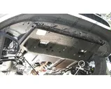 Защита картера из композитного материала CARBON Volkswagen Polo (с 2010 г.) 1.4 / Polo sedan 1.6