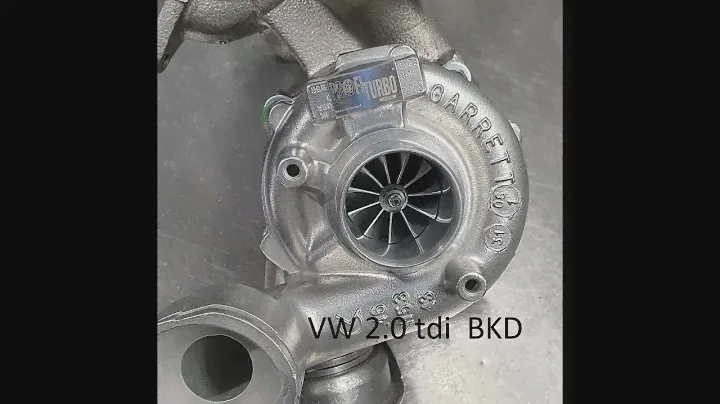 Разборка ремонт турбины VW 2.0 tdi BKD #Turbo#Tuning#Chiptuning