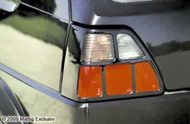 Накладки на фонари Volkswagen Golf II (1983-1992)