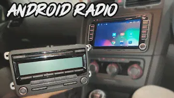 Установка головного устройства Android VW Golf Mk6 (аналогично для MK5 Polo, MK1 Tiguan, MK3 Scirocco и других)