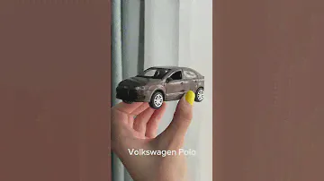 Перекрас модельки авто Volkswagen Polo #масштабныемодели #авто