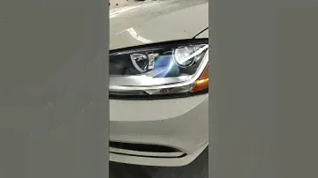 VW Jetta 6 USA. Ретрофит фар. /// Мастерская автосвета в Минске. +375445558333