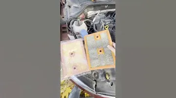Замена воздушного фильтра JETTA #automobile #jetta #mechanic #volkswagen  #diy