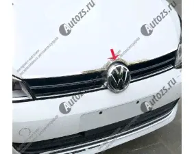 Хромированная накладка на кромку капота Volkswagen Golf 7 2013+-0