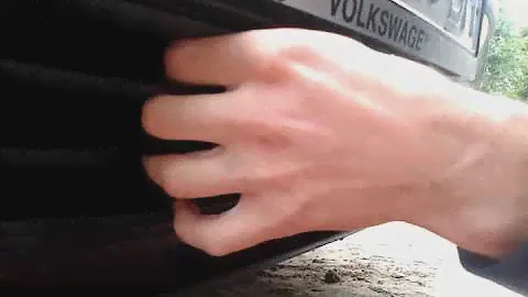 Замена решетки бампера Polcar 951227 на Volkswagen Bora