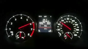 LAUNCH! 2017 Volkswagen GTI 0-60 ! SPORT MODE!