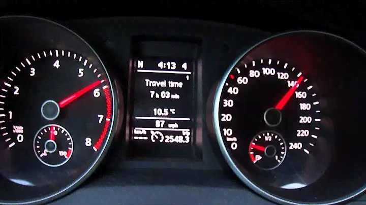 VW GOLF VI 1.4 TSI DSG  0-100 KMH 118KW 160 PS
