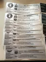 автозапчасть Новый Пассат СС Тигуан Magotan Хао жуй танка с меткой Рамка Рамка цистерны наклейки Фольксваген оригинальные Volkswagen CC