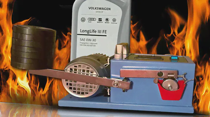 Volkswagen Longlife III FE 0W30 Engine Oil Test 100°C Piotr Tester