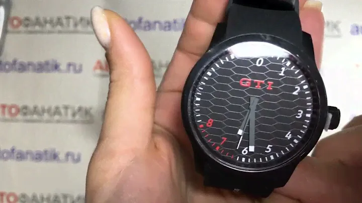 Наручные часы унисекс Volkswagen GTI Watch, Unisex, Black NB, артикул 5HV050830A