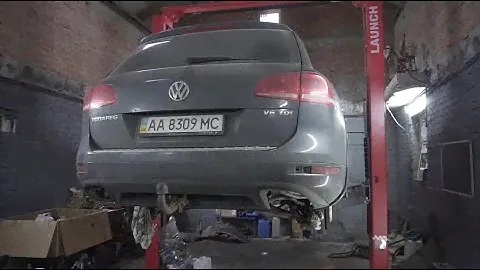 Touareg С пробегом 614 000 км.Ставлю Шестипоршневой Суппорт