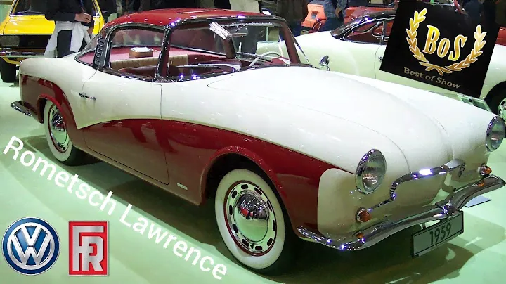Обзор модели Volkswagen Rometsch Lawrence Coupe 1959г. 1:43 Best of Show (BoS - Models)