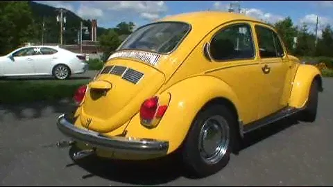 Classic 1972 VW Volkswagen Super Beetle Bug Sedan Type 1 Full Resto on Auction